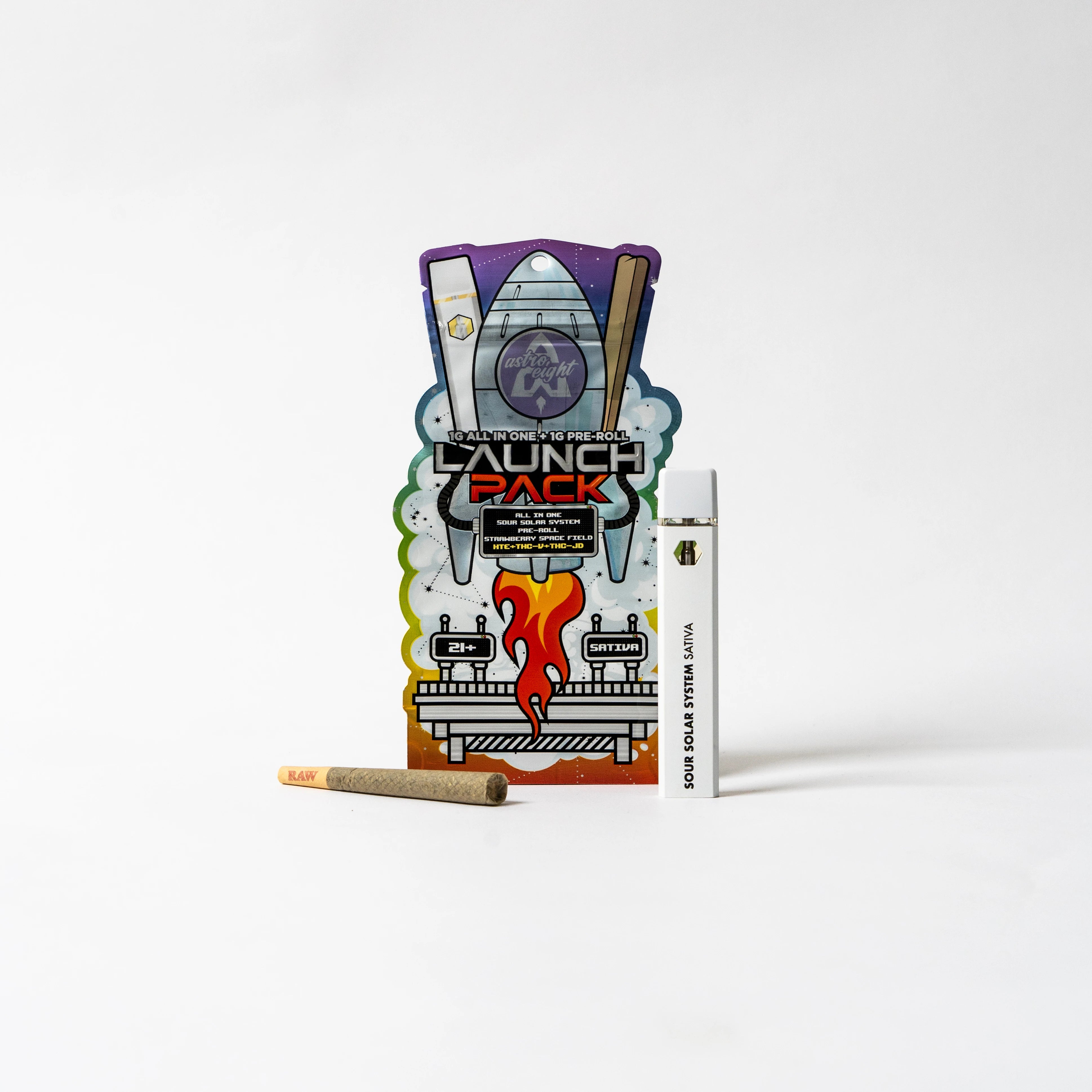 Sour Solar System + Strawberry Space Field - Launch Pack