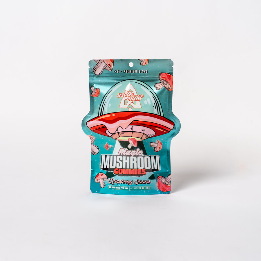 Raspberry Guava Magic Mushroom Gummies