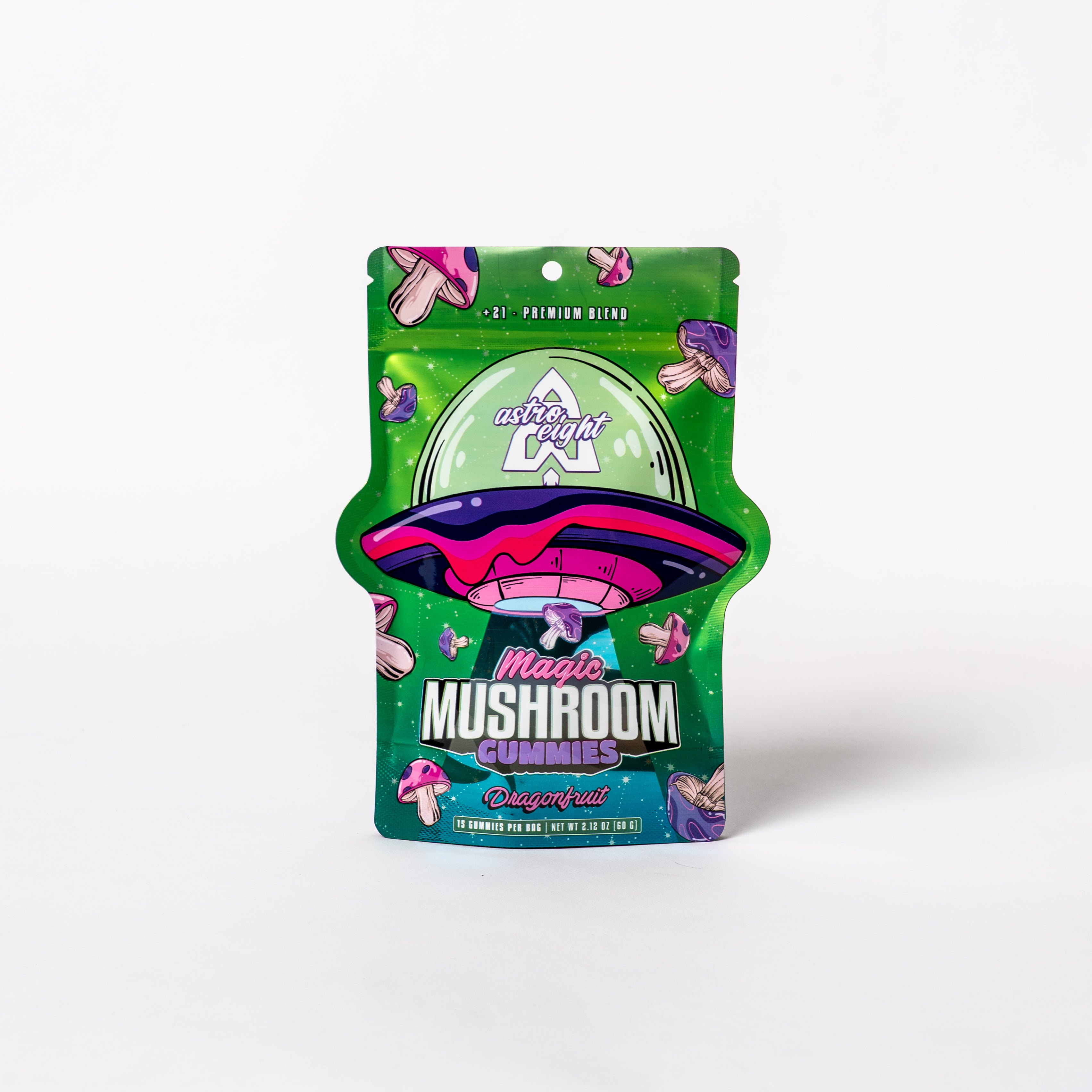 Dragonfruit Magic Mushroom Gummies