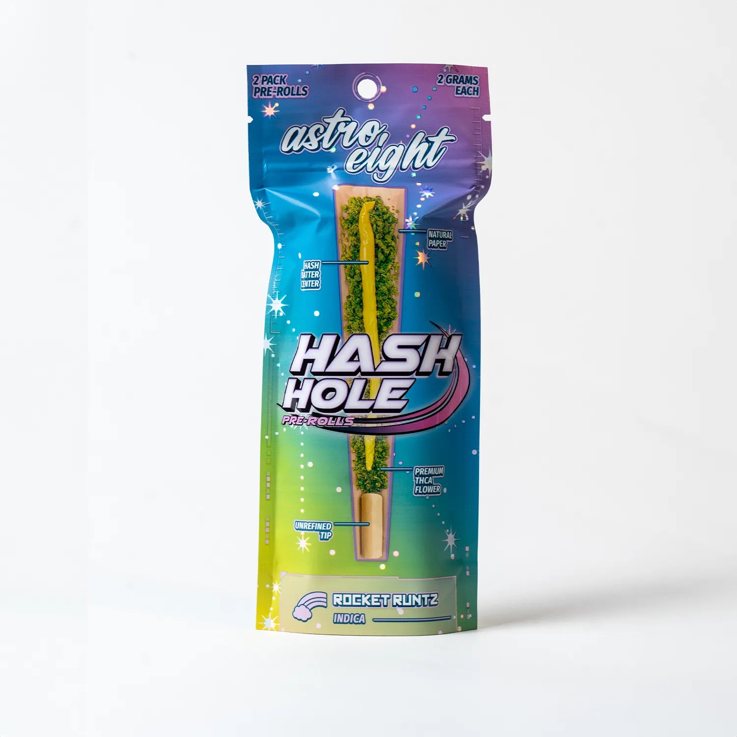 Rocket Runtz - Hash Hole Pre-Rolls (2ct.)